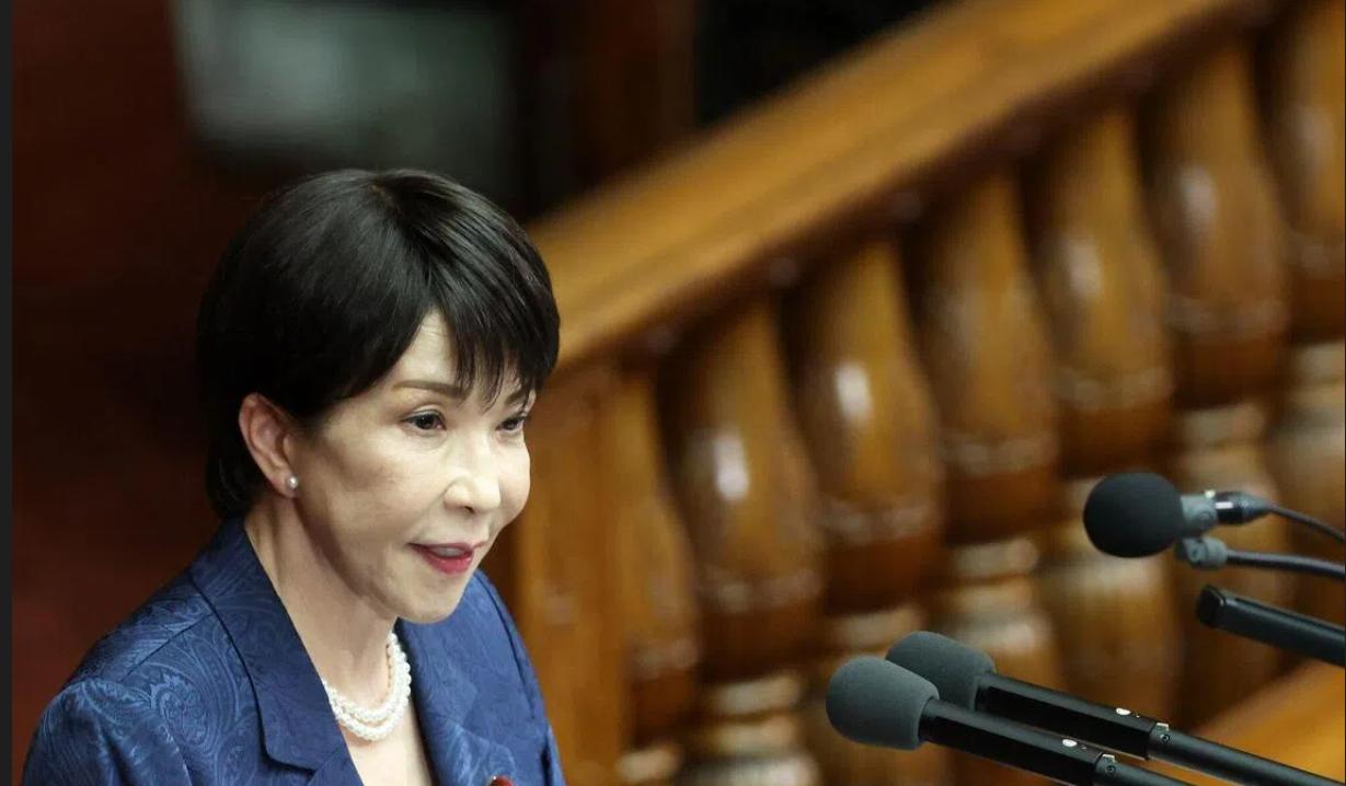 就在刚刚，日本首相高市早苗发表声明，10月7日，高市早苗在众议院谈及“日