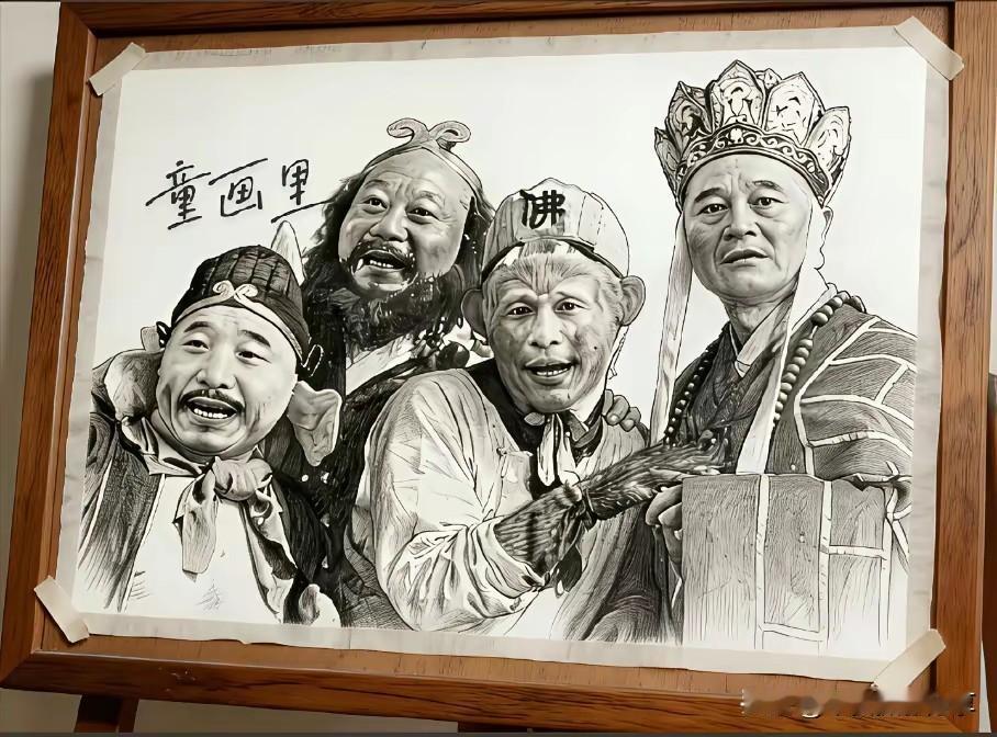 看着眼熟[捂脸哭]西游记师徒四人！