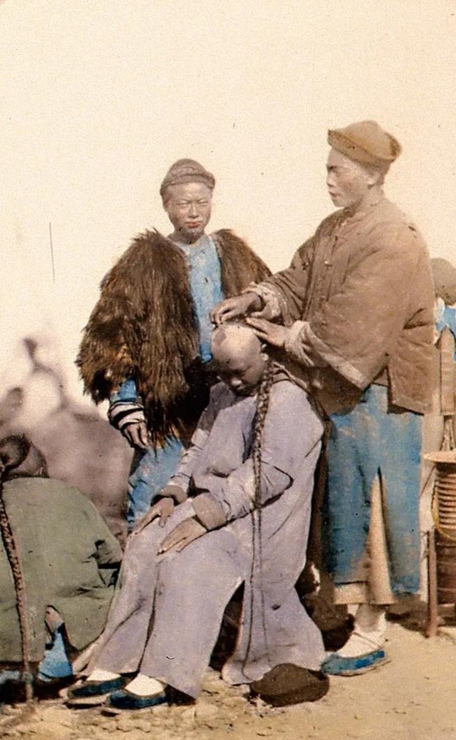 美国国会图书馆收藏的一组晚清时期的中国老照片，拍摄时间1869-1871年，摄影