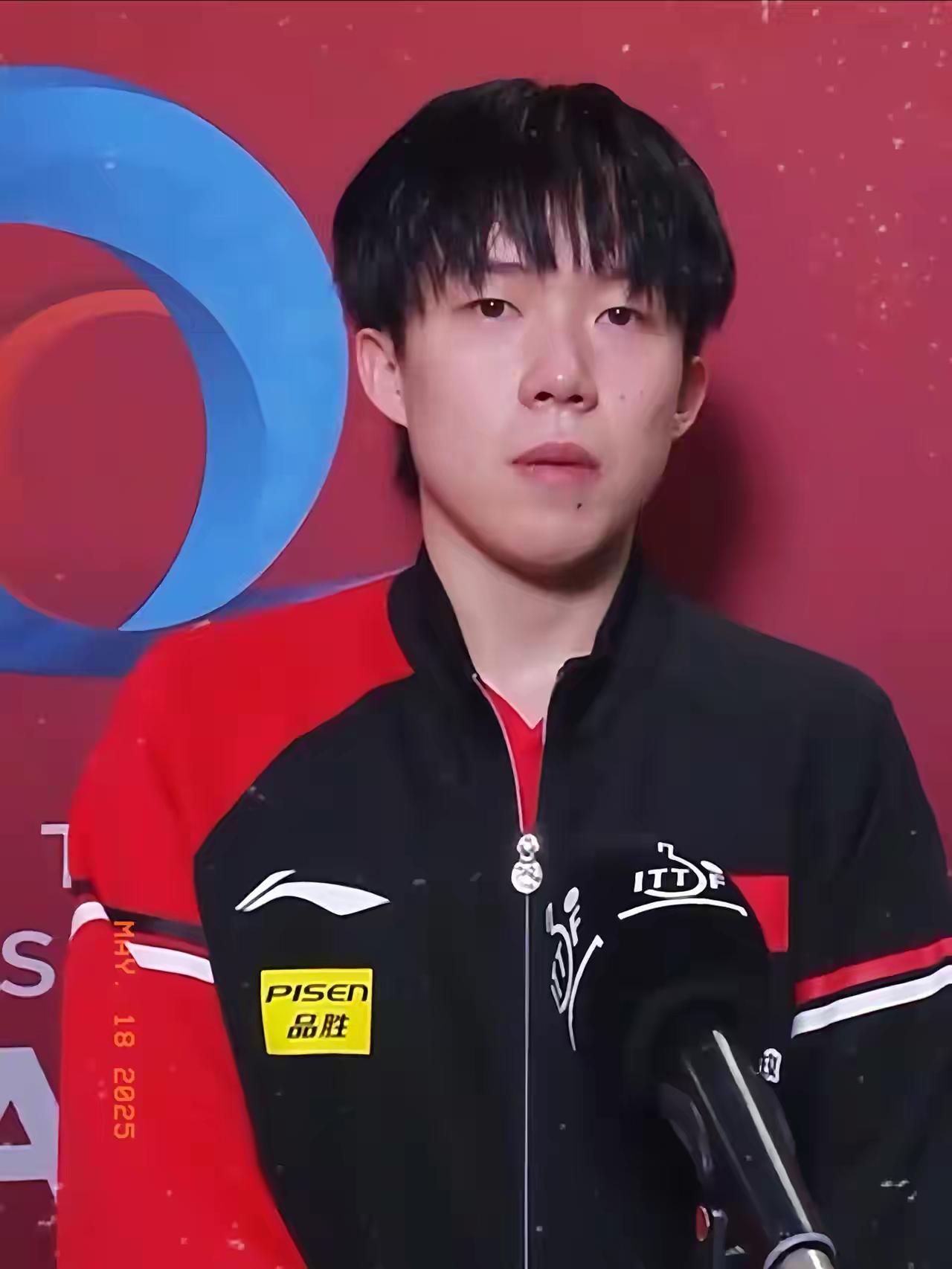 王楚钦大头首秀直接4：0横扫对手，这战斗力太炸裂！赛后采访里，他坦言对对手早有研
