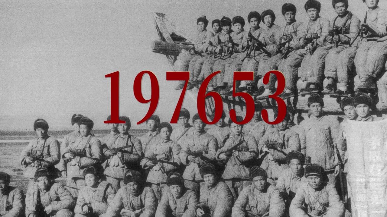 在抗美援朝纪念日，让我们记住这个数字：197653！