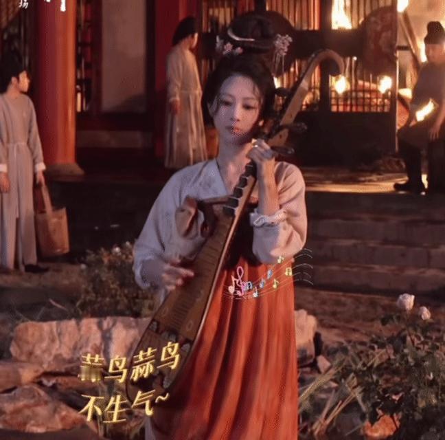 7月3日，杨紫神图➕1，新剧出圈名场面！《锦绣芳华》火烧芳园，何惟芳在大火前淡