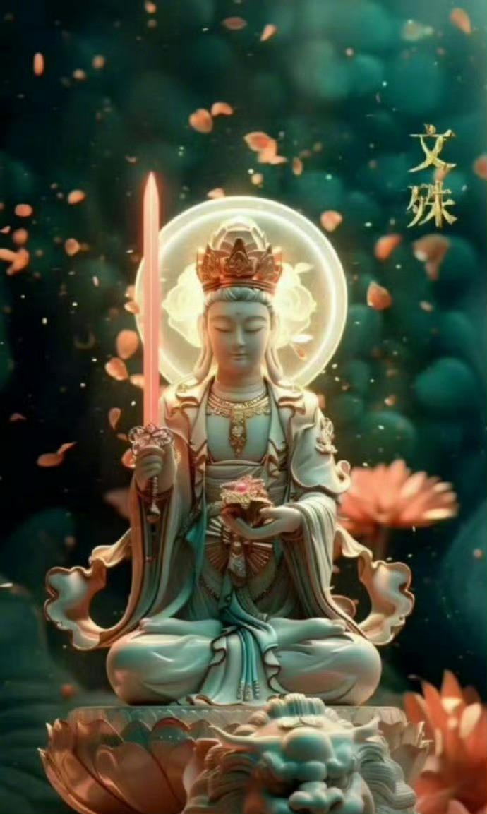 刷到文殊菩萨不要无视，评论很灵，有求必应🙏🙏