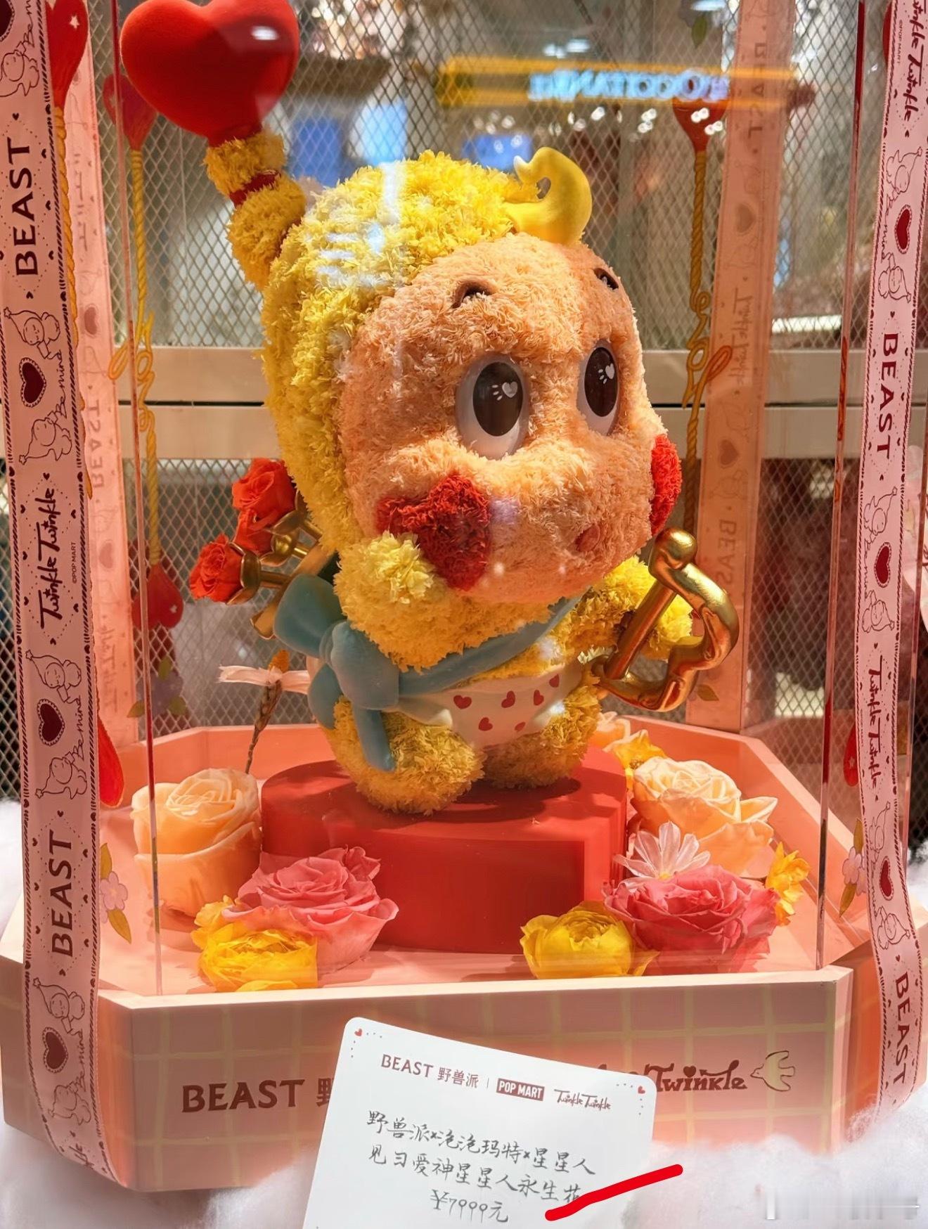 唯一看上的野兽派星星人永生花比我想得还要贵🚬