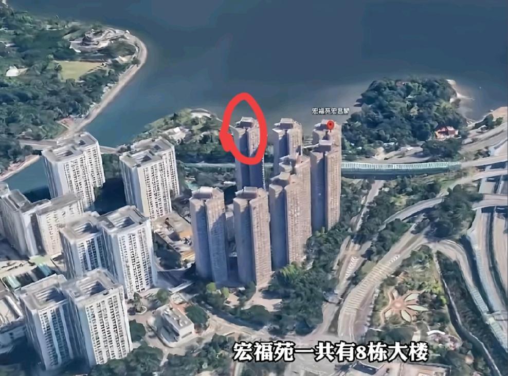 8栋楼一共烧了7栋，唯有一栋楼躲过了一劫。 11月26日下午2点51分，香港