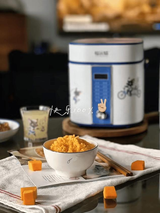 外卖点的米饭居然是电饭煲装来的家人们!点外卖能抽电饭煲也太卷了吧!怕我饭菜凉了