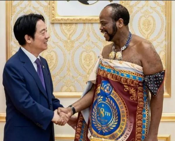 丢尽脸面！赖清德承诺帮斯威士兰建造一座地标建筑。5月4日，非洲南部小国