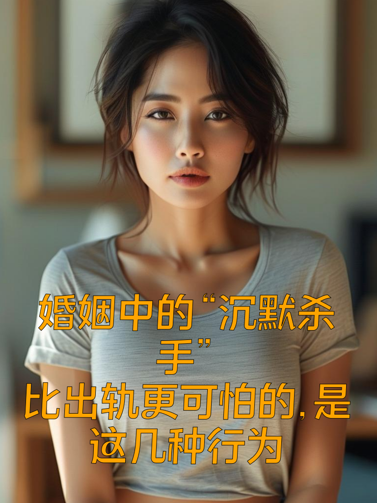 婚姻中的“沉默杀手”：比出轨更可怕的，是这几种行为