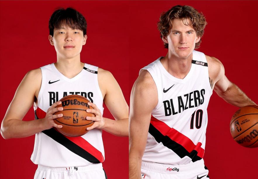 韩国后卫李贤重正式踏入了开拓者训练营的大门。据《俄勒冈人报》消息，这位身高2米0