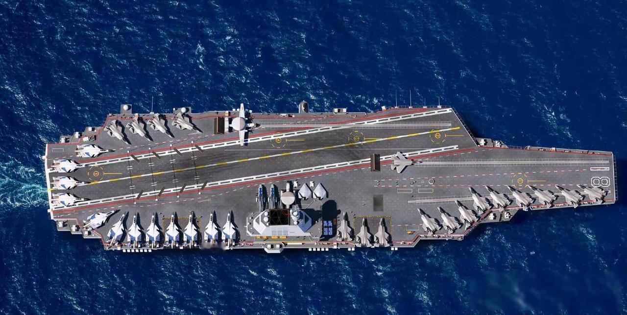 海南文昌船厂悄悄造了个大家伙，美国卫星拍到了却不敢轻易下结论，这艘新航母到底有多
