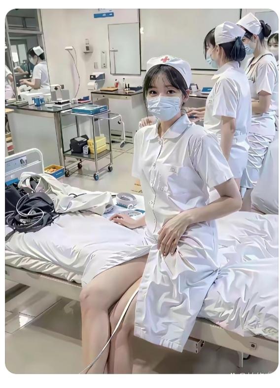 赞“护士”住院部里护士多；每个科室都搭配；护士工作挺辛苦；还得倒班责任重