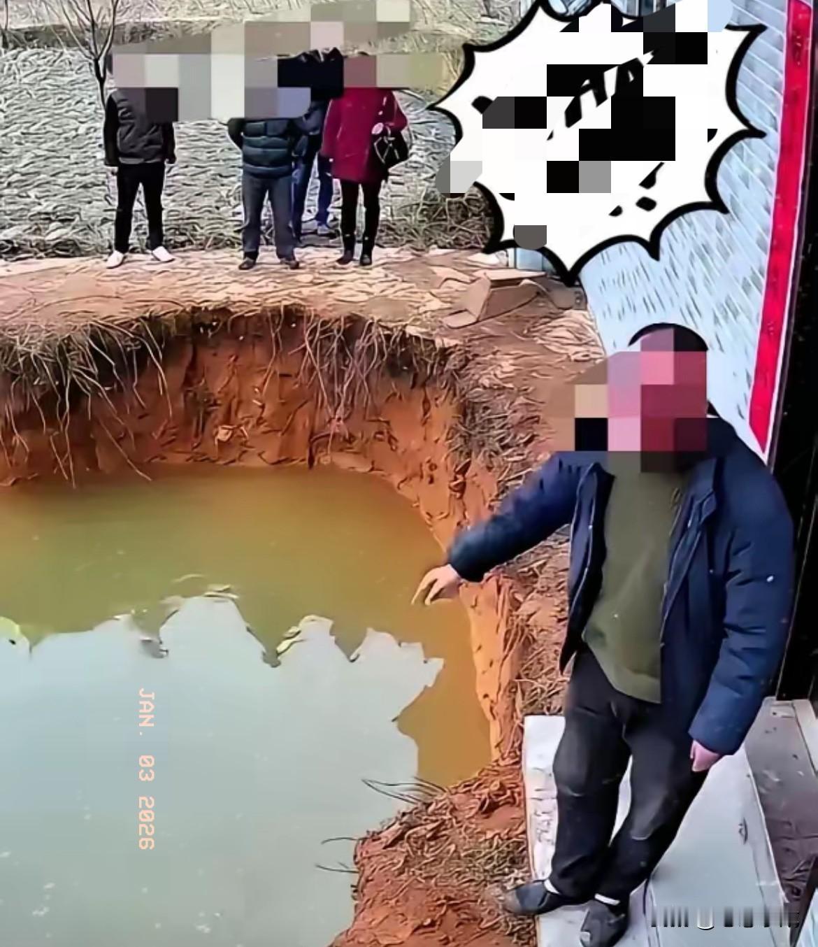 广西宅基地挖成鱼塘这件事，真的绝不是单纯的赌气报复，这是老实人被逼到绝境的清