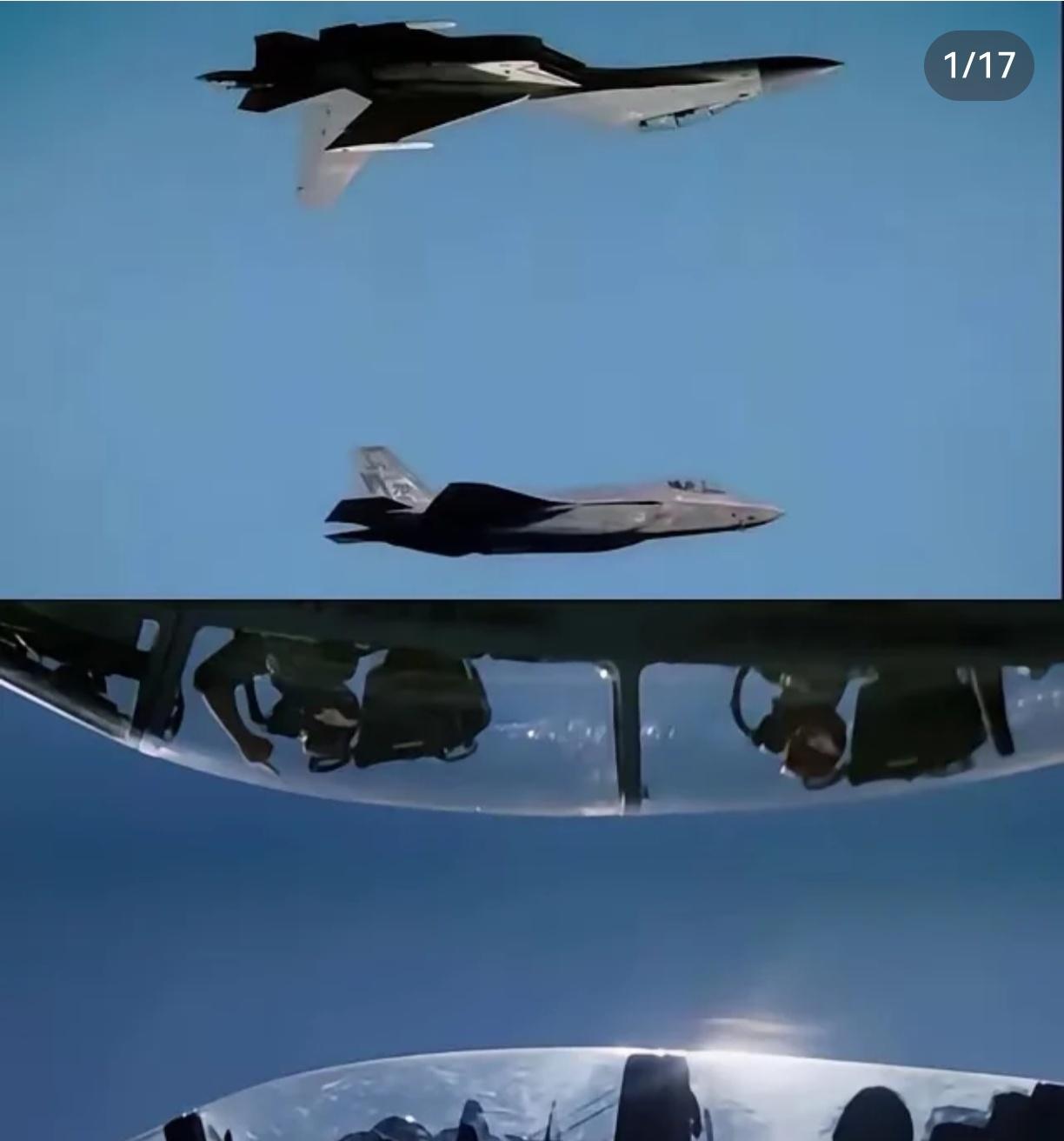 李超你出来，我想问你个事儿！为什么你开着歼16跟两架F35较劲，滚筒翻到15