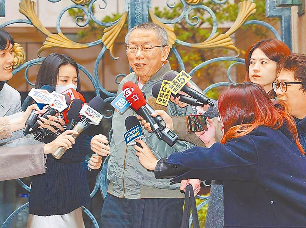 针对柯文哲未来的动向，前国民党立委蔡正元直言不讳地指出，对柯文哲而言，“最好的复
