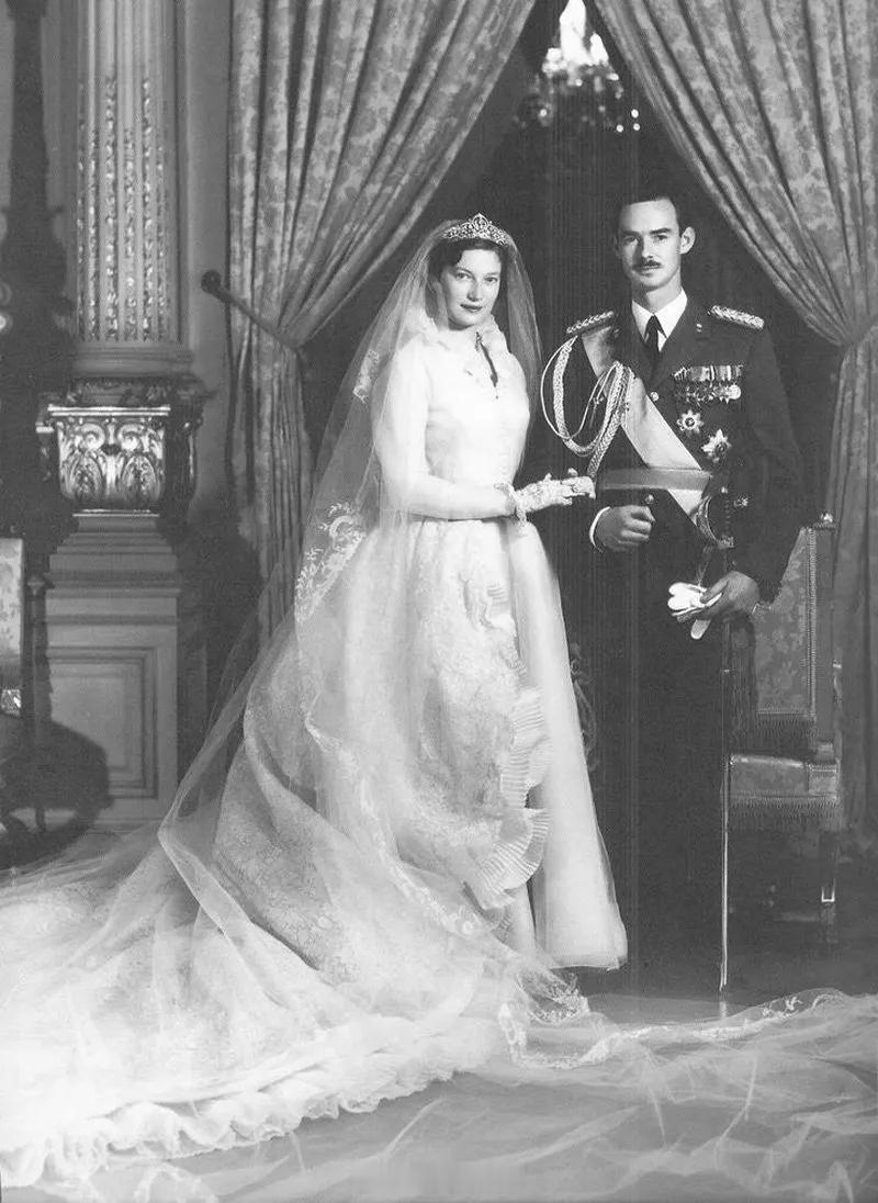 7️⃣3️⃣年前的今天1953年4月9日，卢森堡的让大公储和比利时的约瑟芬夏洛特