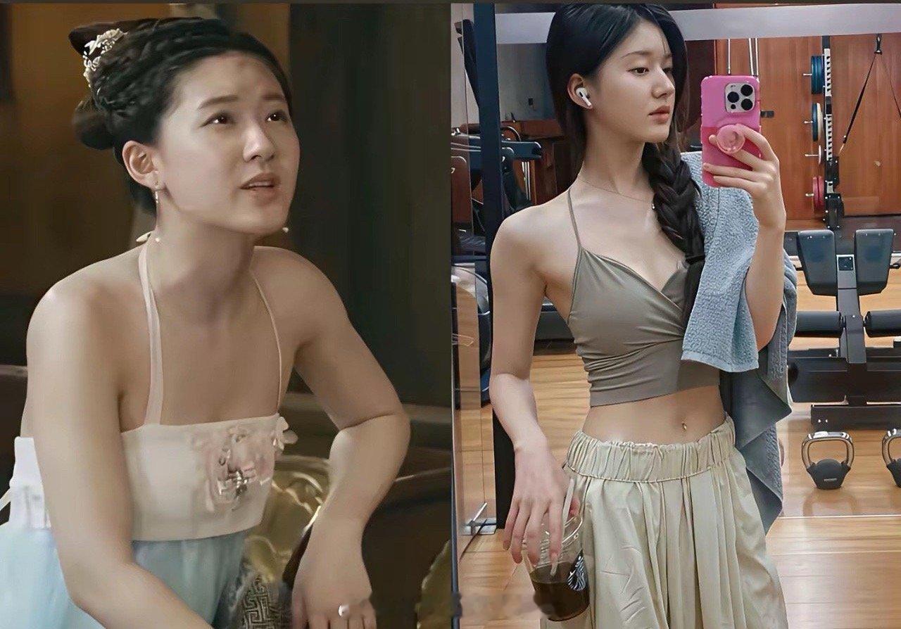 女明星减肥怎么跟闹着玩一样！每一张都是我的减肥动力
