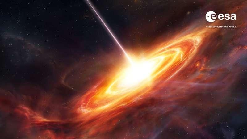 【宇宙第一代“巨无霸”露脸！欧空局捕捉到130亿年前的超大黑洞】天文学界刚刚