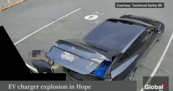 【特斯拉充电时爆炸车主被炸飞！调查报告公布：第三方转接头的锅】快科技10月23