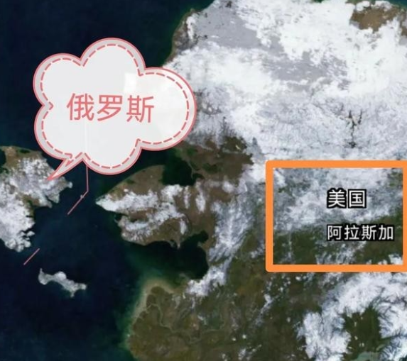 突然发现普京为什么敢去美国了8月15日普京到的是阿拉斯加州看看地图就知道了阿