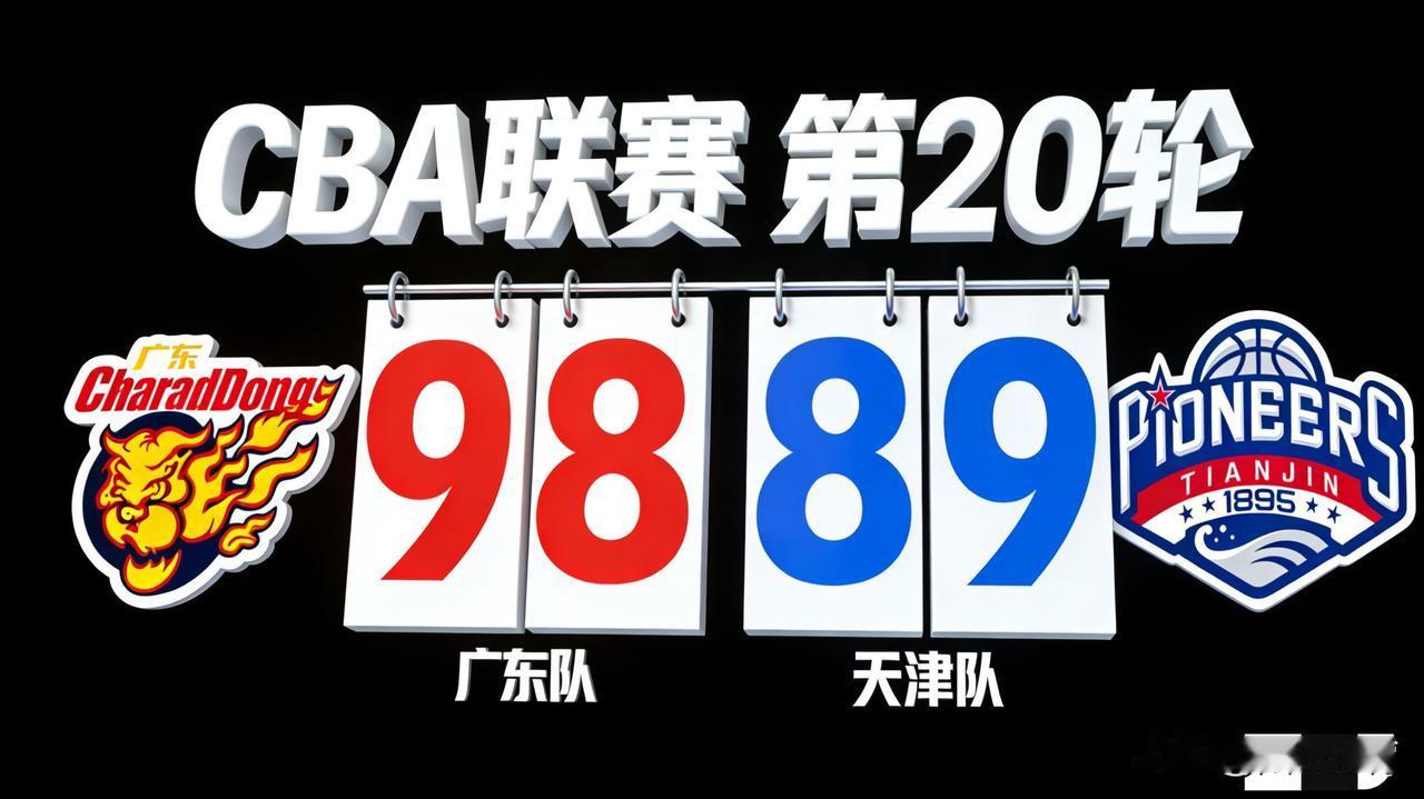 CBA第20轮，广东98-89天津，球员点评和评分：1.李文昊（首发）：