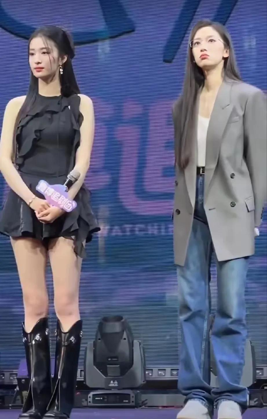 王楚然合照一整个被吊打，旁边这女的什么来头？王楚然，前一秒，还在同张凌赫的新