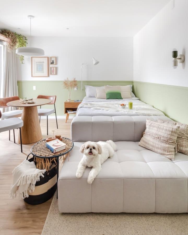 40㎡一人居，小而治愈，自在满分💯一个有高级感的家装应该是怎样的?小户型