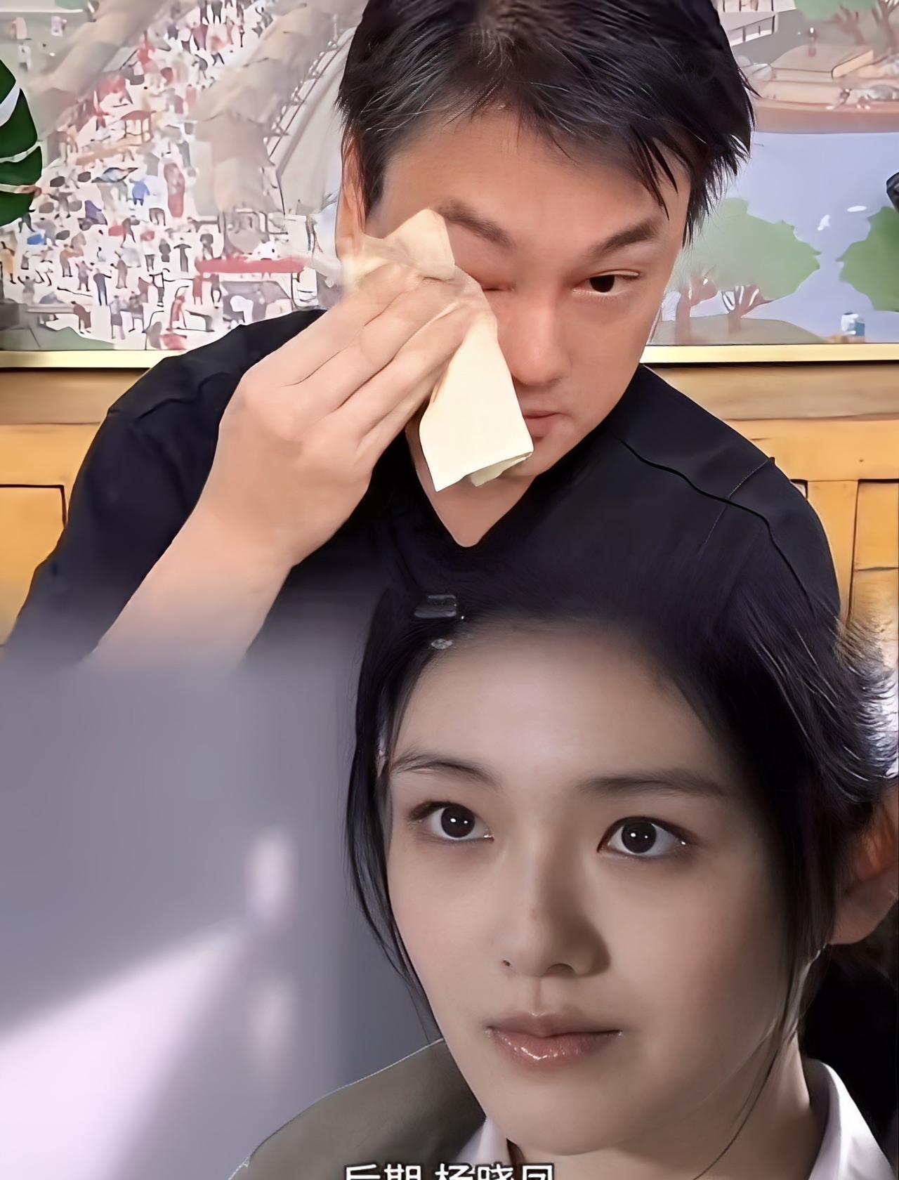 朱孝天哭了，不是因为自己的病太严重，也不是因为网友骂的太凶，而是因为有点想