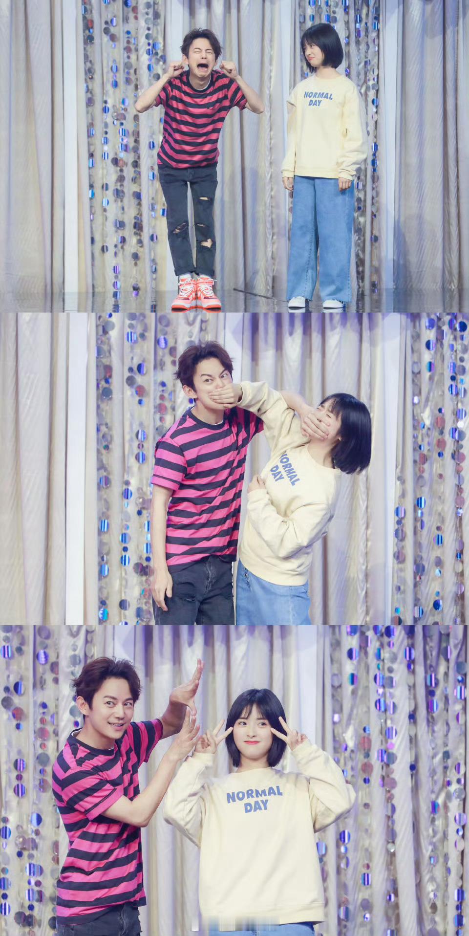 沈月晒8年前照片沈月通过个人微博发布6张2018年4月10日的旧照，包含素颜生活