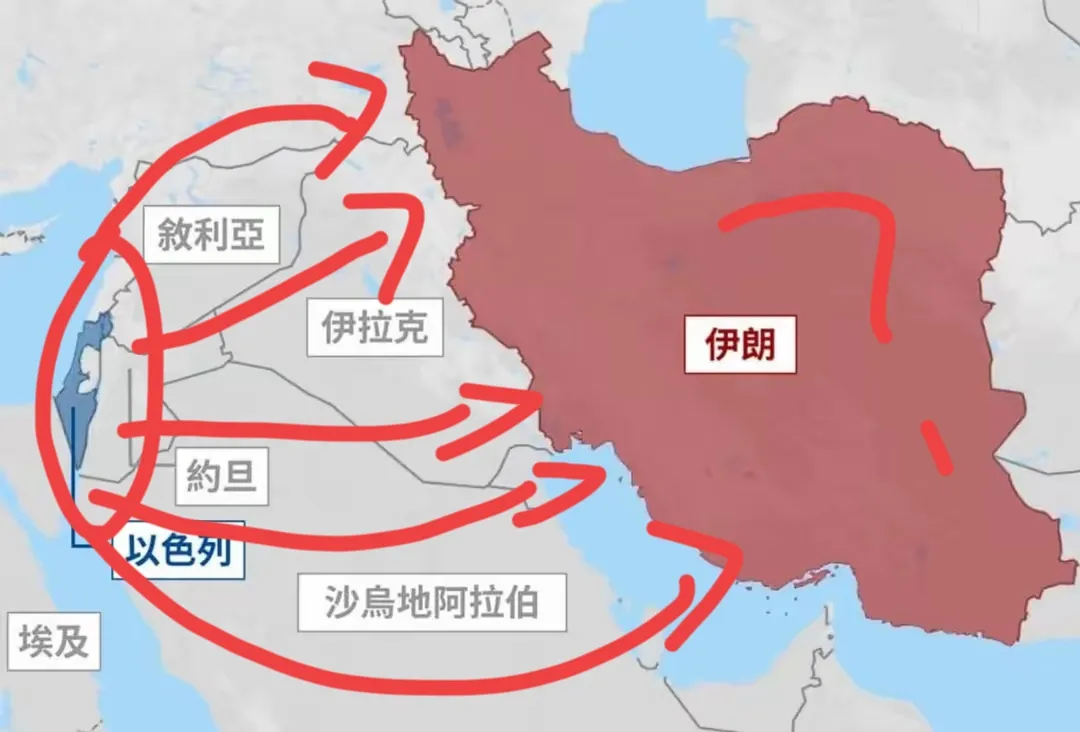 伊朗为什么不敢首先攻击以色列？其实很简单，实力不允许。表面看起来，伊朗实力不