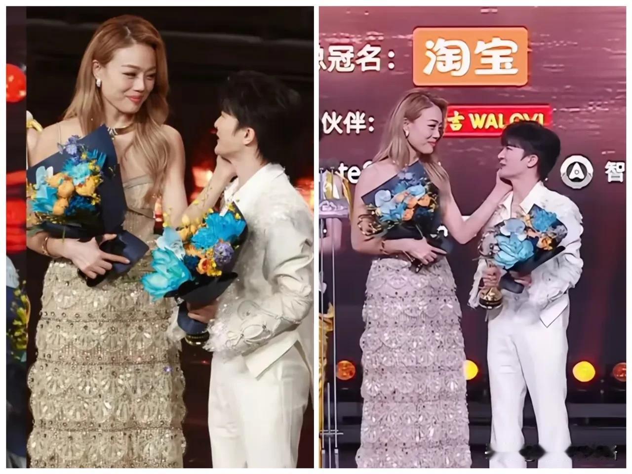 我有个直觉，周深估计很难结婚了，真不是身高问题，而是他和女明星同框时，完全没