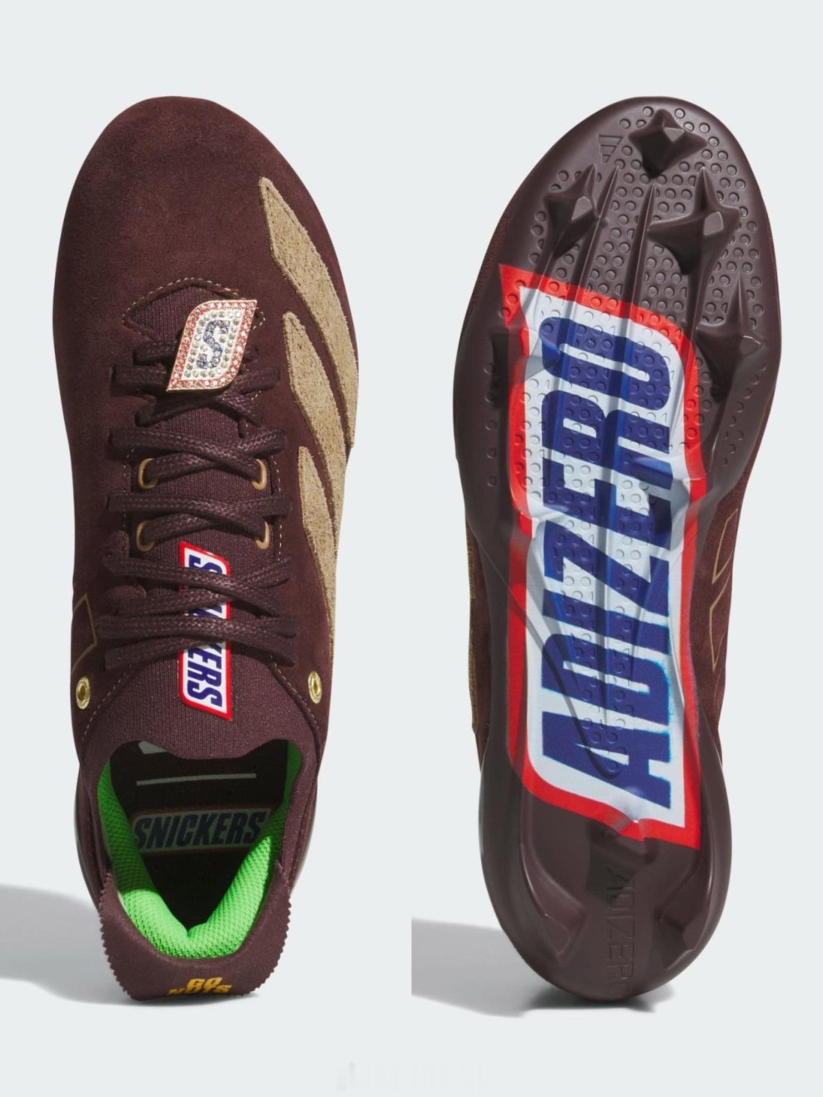 SNICKERS士力架x阿迪达斯adidas足球鞋跑步装备阿迪达斯