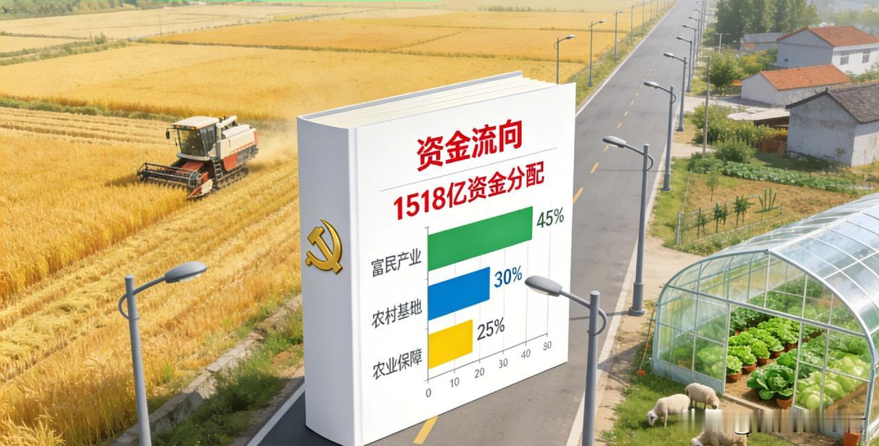 2026乡村振兴定调！3大重点+1518亿精准发力2026年乡村振兴路线图