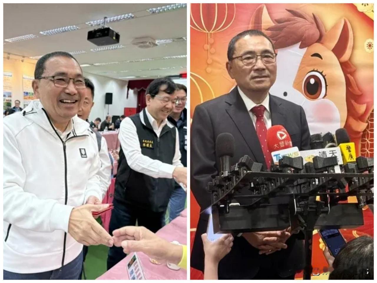 不得不说，新北市长侯友谊在关键时候，还是比较明智的。虽然昨天没有亲自迎接，没有亲