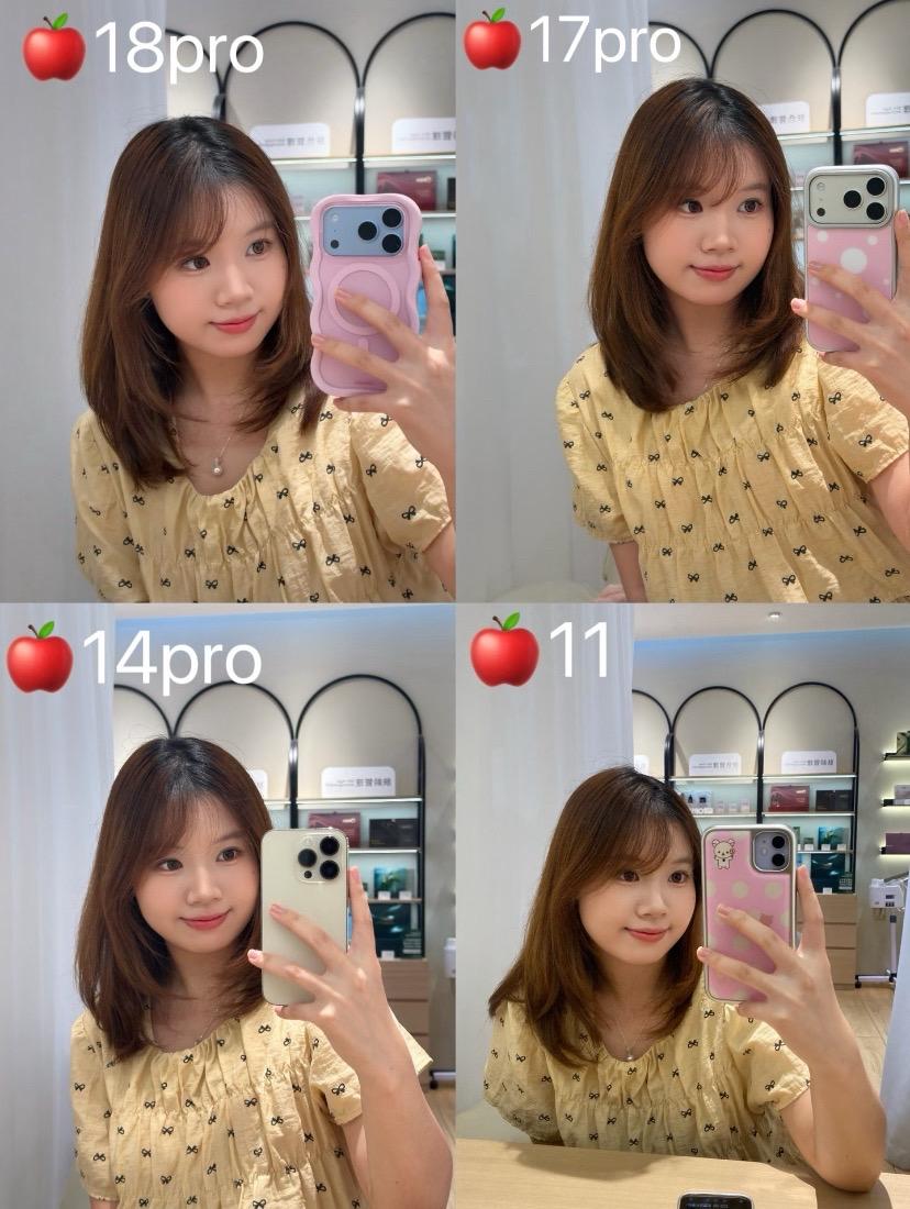 新旧款苹果手机拍照对比。iPhone18Pro iPhone17Pro...