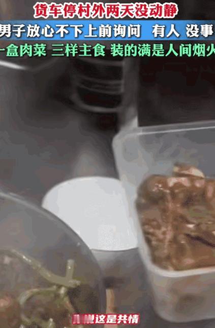 河北一男子偶然发现，村外停了一辆货车，已经2天没动静了，车窗也拉扯帘子，他怕出事
