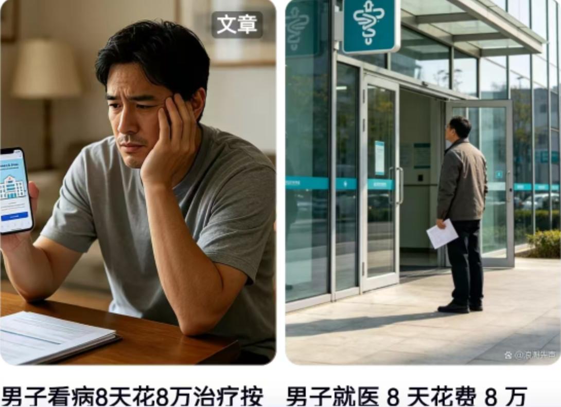 身体不舒服本想求医问药，结果没成想进了“猎人”布置的圈套，这大概是广西柳州市民阿