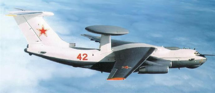 每天认识一件兵器俄罗斯A-50“支柱”预警机A-50是以IL-76喷气式运输机