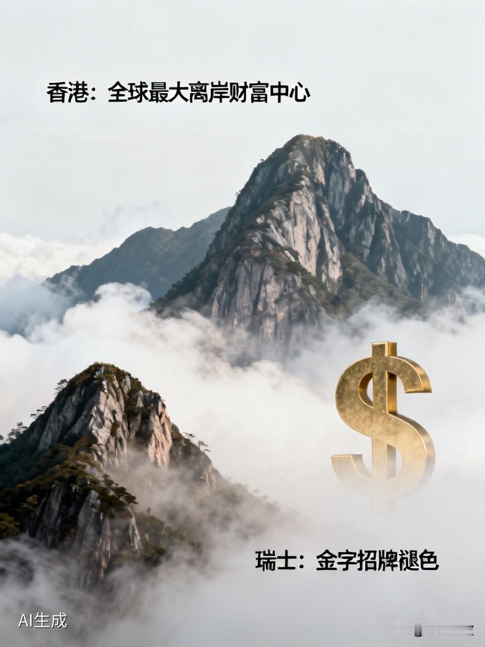 瑞士的“金字招牌”褪色，全球富豪正排队去香港，背后逻辑很扎实全球有钱人的
