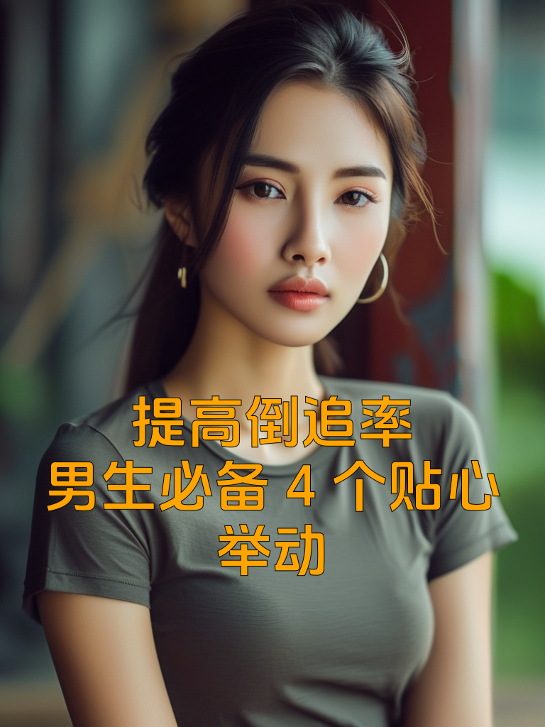 提高倒追率：男生必备4个贴心举动