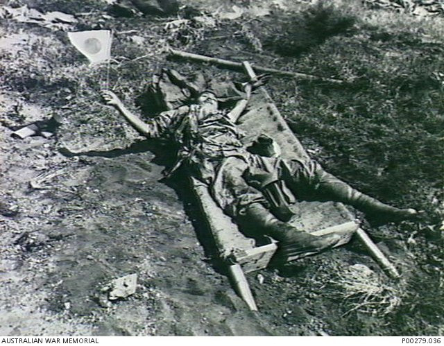 【来自投稿】1945年2月23日，马尼拉战役期间，一个被击毙的日军士兵