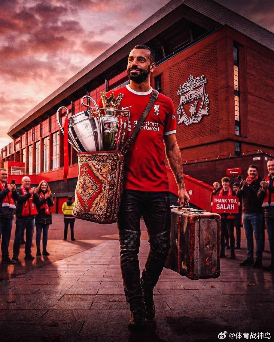 利物浦穆罕默德·萨拉赫在利物浦：🗓️9个赛季🏟️433场比赛⚽2
