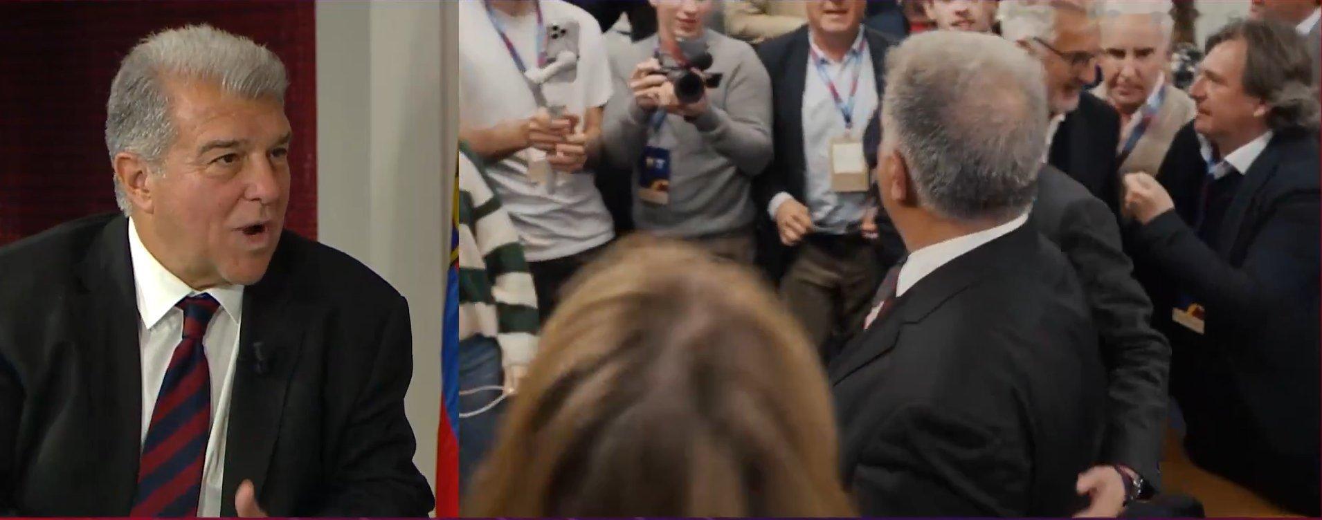 拉波尔塔：如果尤斯特能赢得欧冠冠军，我会非常高兴和自豪。他就像我的兄弟一样，如果