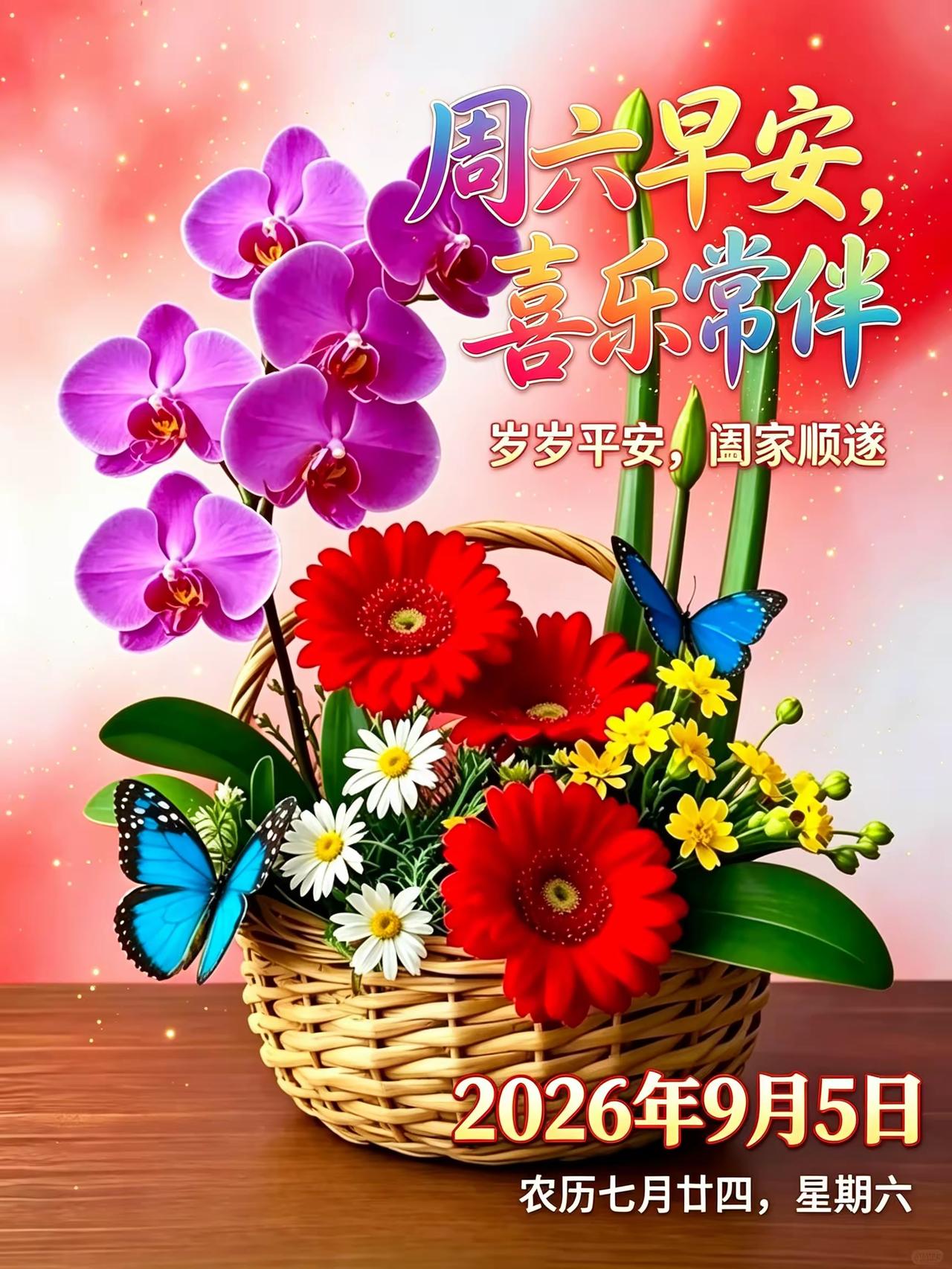 🌞周六早安｜一份清晨问候，送给屏幕前的你忙碌了整整一周，终于迎来惬意的周
