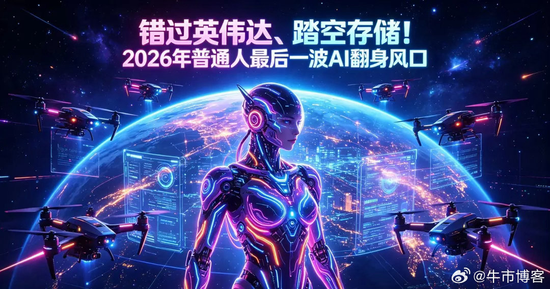 错过英伟达、踏空存储！2026年普通人最后一波AI翻身风口当年孙宇晨提示布局英伟