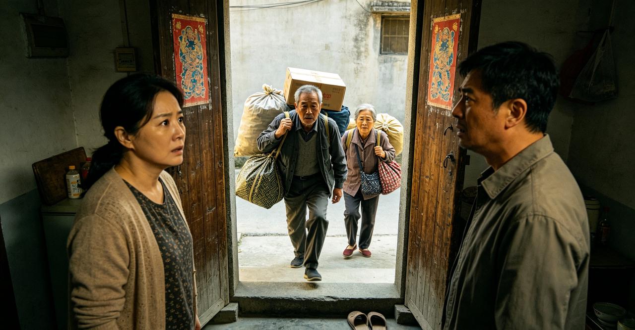 公婆卖掉老家洋房，拿了800万给小叔子在广州买房，我没说什么，60天后他们背着包