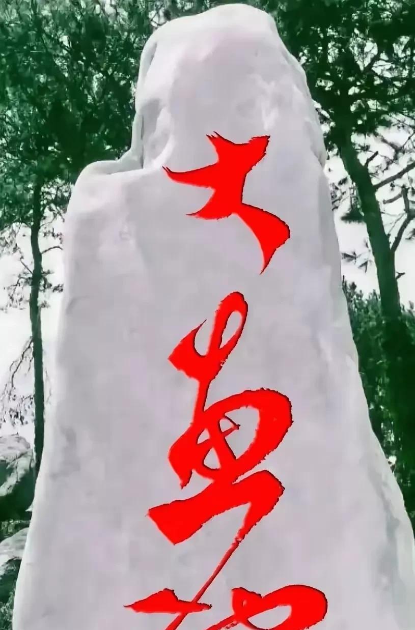 猜字画，莫过于草书最有趣！这石头上是几个什么字？能给出正确答案的绝对是书法大家！