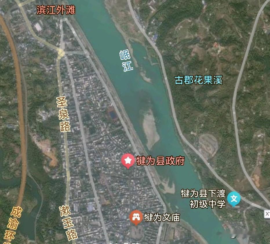 今天发现有个同事来自四川犍为，我说犍应该是壮牛，你太瘦了，不像。键我读jian(