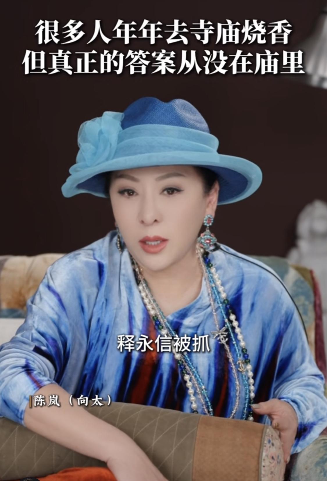 向太对李连杰说：释永信被抓，全部是你害的。就是因为李连杰《少林寺》火了，让少