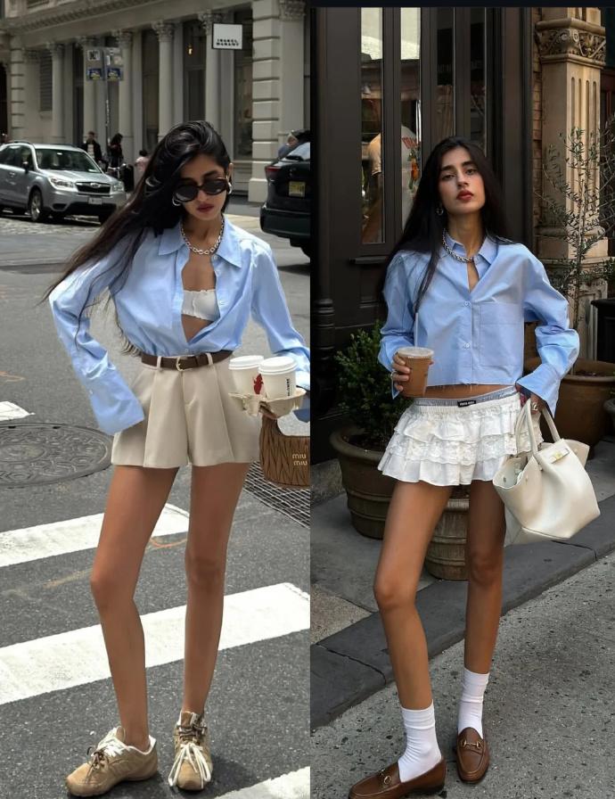 ins博主穿搭Look合集｜美式复古穿搭分享随性又有腔调，日常照搬超好看轻松