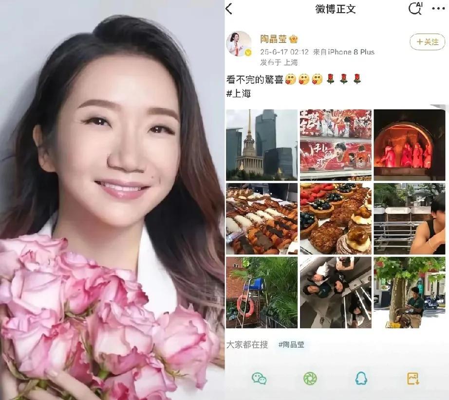 55岁的湾湾艺人陶晶莹，最近估计不好过。不是因为接不到综艺邀约，也不是新歌录制